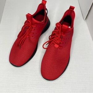 Red Athletic Men's Size:10 Pre-owned Soft Comfortable sneakers